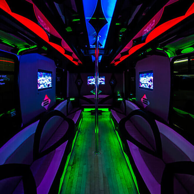 Edwardsville party buses for large groups